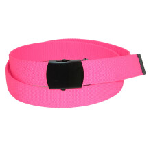 CTM Adjustable 32 mm Wide Neon Fabric Web Belt