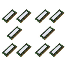 10X Memoria RAM DDR2 da 2 GB 667 Mhz PC2 5300 RAM per Laptop Memoria 1.8 V 200 Pin SODIMM per