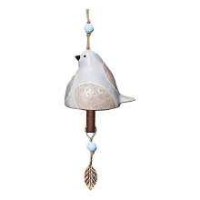 Bird Song Bell Garden Decoration Bird Song Bell Wind Chime Music Hanging Wind Chimes Chimes Bird Song Hanging Bell,F