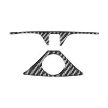 Carbon Fiber Central Control Water Cup Holder Cover Trim for 2 Series F44 2020-2023 Interior Accessories