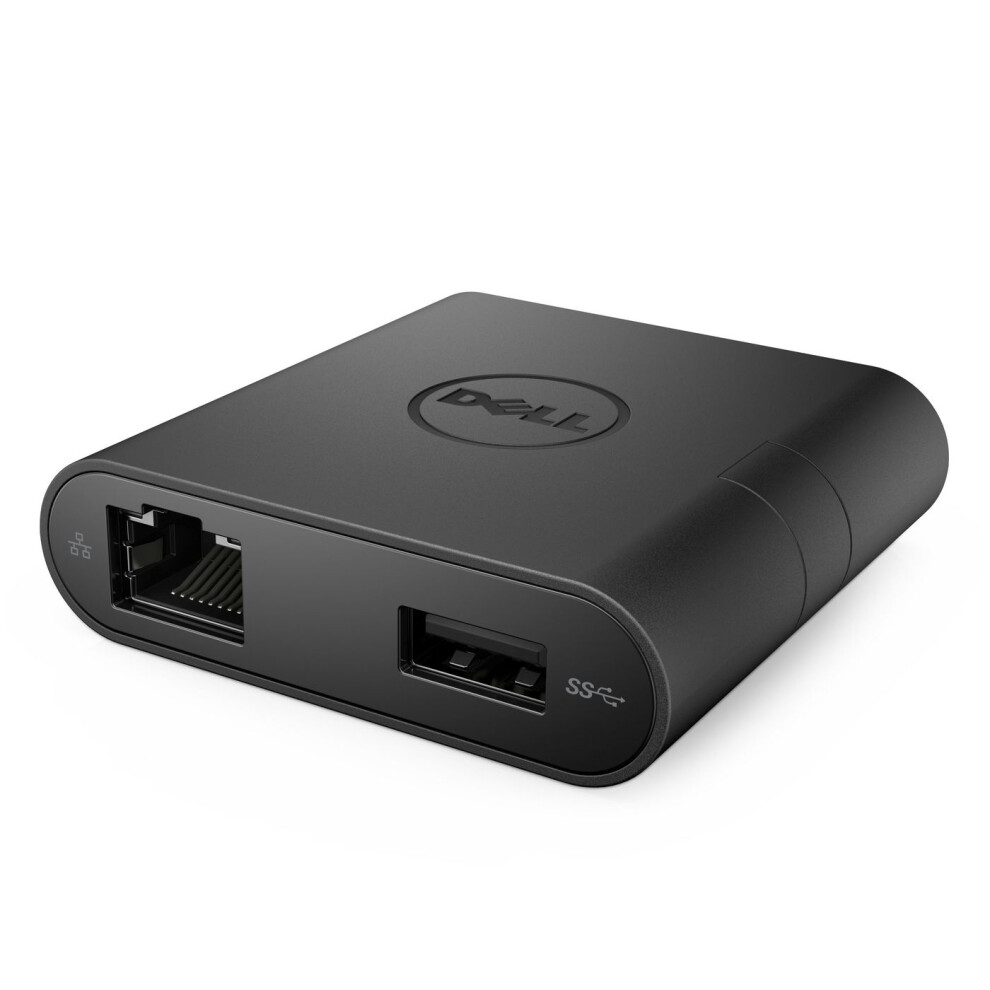 Dell External Video Adapter Usb-C/Vga/ Usb 3.0 /Network / Hdmi Black