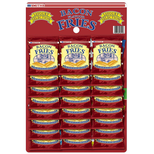 Smith's Savoury Selection Bacon Fries 24g (Case of