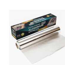 STERLING PRODUCTS 30m Extra Long Aluminum Foil Roll, Large Pack Heavy