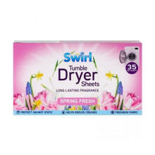 Spring Fresh Tumble Dryer Laundry Sheets 35 Pack For Fresh Clothes and Linen