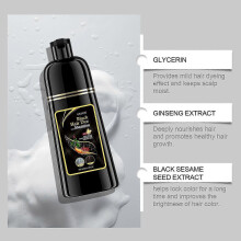 (Natural Brown) Color Care Hair Shampoo, Herbal Mild Soft, Color-Safe Hair Care