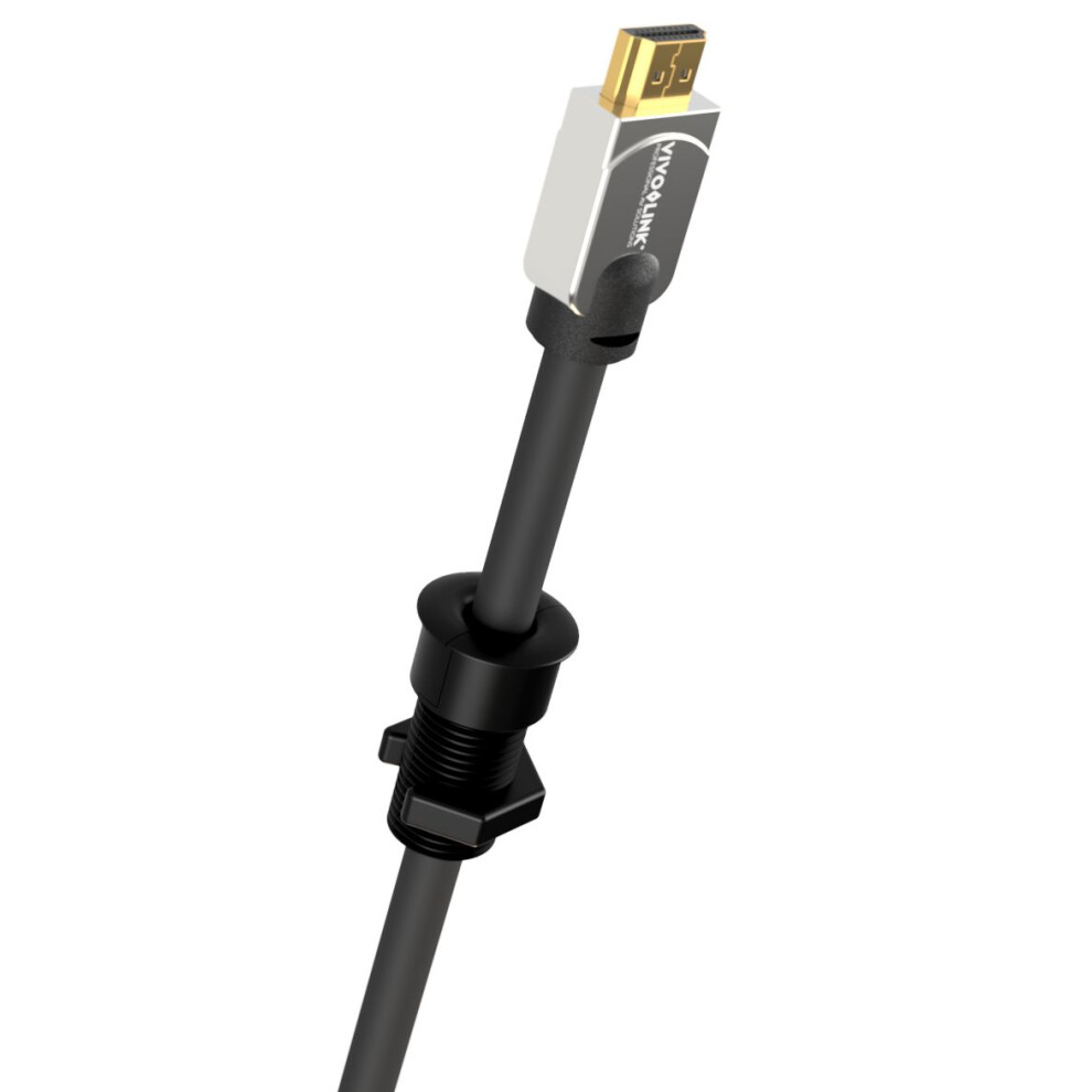 Vivolink Solution For Cables Through Desks Black Large Up To 55Mm 5715063385210