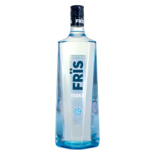 FRÏS Vodka, 1L, 37.5% ABV, Scandinavian Vodka, Four Times Distilled, Purified Th