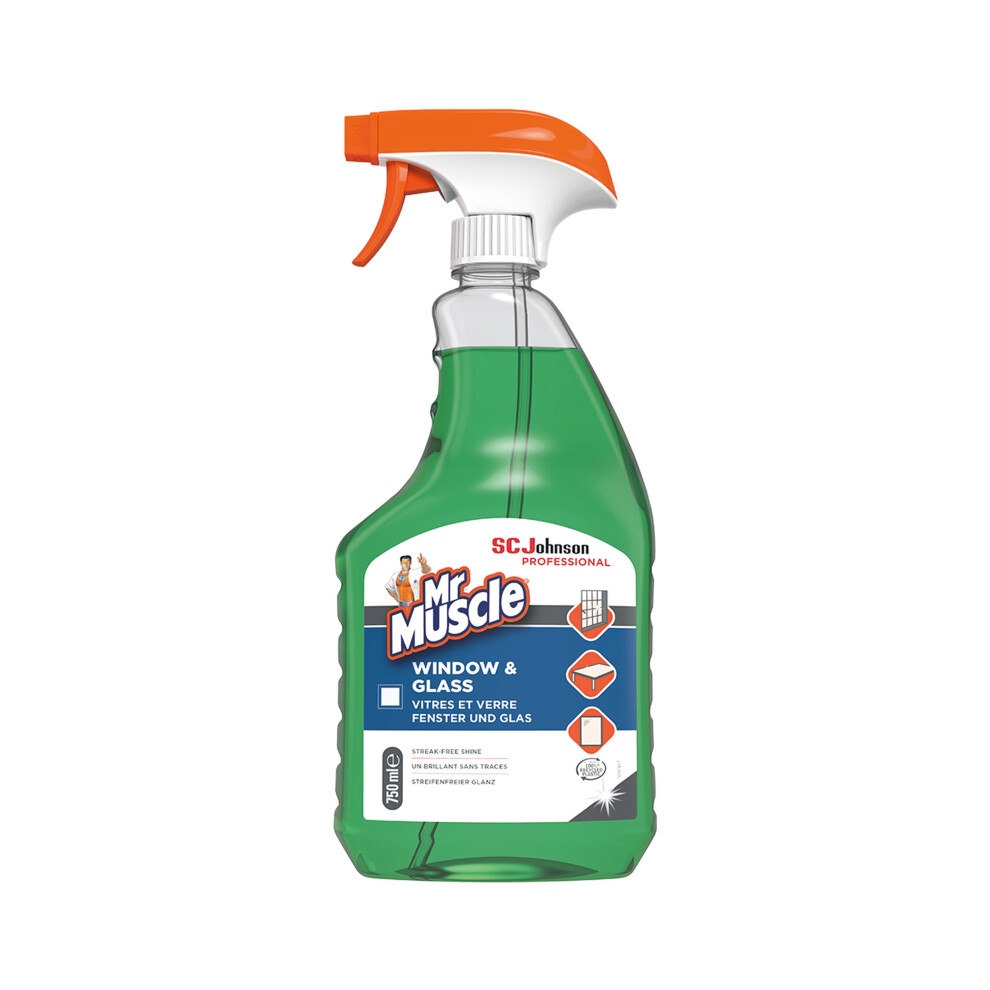 Mr Muscle Window And Glass Cleaner 750Ml (Pack Of 6) 316533