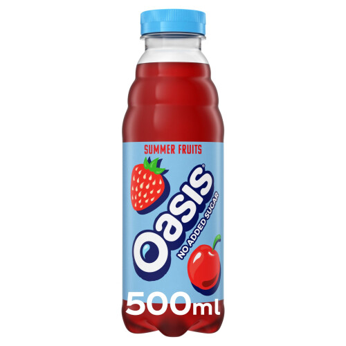 Oasis Oasis Bottle Summer Fruits 500 ml (Pack of