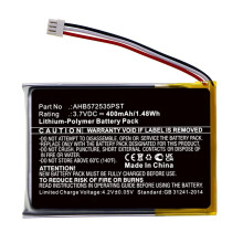 CoreParts 1.48Wh Li-Pol 3.7V 400mAh Black for Jabra Wireless Headset Evolve 75