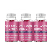 3X Collagen Biotin Gummies for Hair,Skin,Nails,Premium Collagen Vitamin Supplement (supplément de collagène et de vitamines)