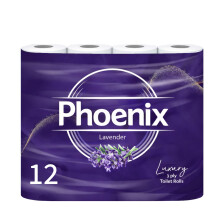 Phoenix Soft Lavender Fragranced Luxury Toilet Rolls Bulk Buy -