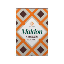 Maldon - Smoked Sea Salt Flakes - Unique Pyramid Shaped Salt Flakes - Gently Smoked Over Oak - Perfect for a Wide Range of Dishes, Hand-Harvested for