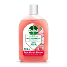 Dettol, Multipurpose Concentrated Disinfectant Liquid, Antibacterial, Rose and P