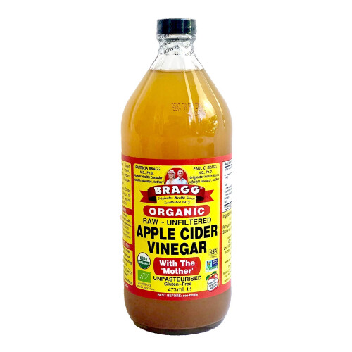 Bragg Organic Apple Cider Vinegar, 473 ml, Lot of