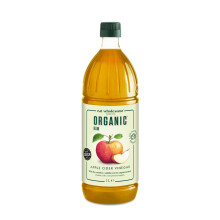 Eat Wholesome Organic Apple Cider Vinegar, 1L - Award-Winning, Unfiltered, Naturally Fermented, With The Mother, 5% Acidity, Vegan