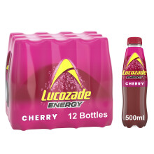 Lucozade Energy Cherry 12 x 500ml bottles