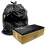 JeeJaan 200 Large Bin Bags Heavy Duty Black Refuse Sacks for 1