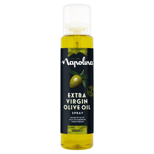 Napolina Extra Virgin Olive Oil Spray, 200 ml (Pack of
