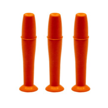 DMV Ultra Hard Kontaktlinsborttagare **Ej för mjuka linser** (Orange, 3 stycken (1 paket))