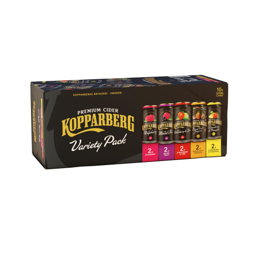 Kopparberg Fruit Cider Variety, 10 x