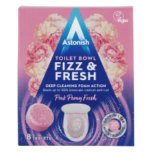 Astonish Toilet Bowl Fizz & Fresh Tablets, Deep Cleaning Foam Action