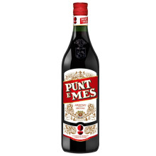 Punt e Mes Vermouth, 75cl, 16% ABV, Italian Red Vermouth, Carpano Bitter, Infusion of Up to 50 Herbs, Ideal in Negroni or Mi-To Cocktail, Original Re
