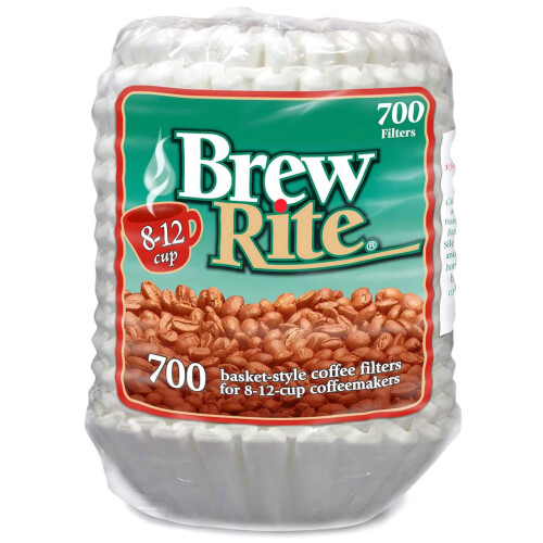 Brew Rite Kaffefilter - 700 Styck (2 Pack)