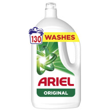 Ariel Washing Liquid Laundry Detergent, 130 Washes, Original, Stain & Odour Remo