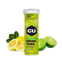 GU Energy Hydration Elektrolyten Drinktabletten, Vegan, Glutenvrij & Cafeïnevrij, Sportdrank voor Hardlopen, Fietsen