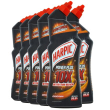 Harpic Powerplus Toilet Cleaning Gel, Original Scent, Pack 6 x 750