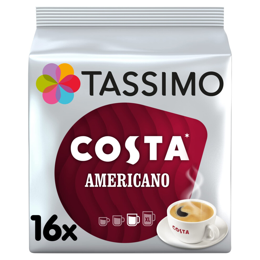 Tassimo Costa Cappuccino Pack Of 6, 6 X 8XL
