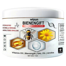 (3PCS, Multicolor) WIYUN 30g Bee Venom Psoriasis Dermatitis Cream Body Skin Moisturizing Care, WYA06-A008-30-WH1