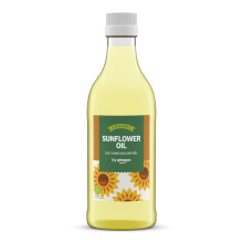 by Amazon Organic Sunflower Oil, 1L