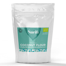 1KG Organic Coconut Flour - By Nurifi - Vegan, Gluten Free, Soil