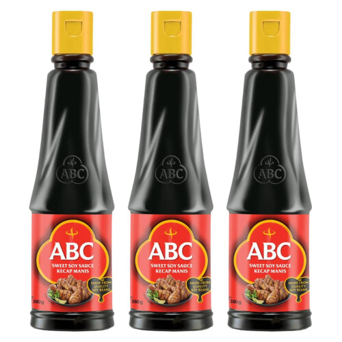 ABC Kecap Manis Sweet Soy Sauce 275ml - Pack of