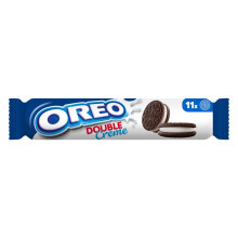 OREO Double Creme Vanilla Sandwich Cookies, 157 g (Pack of