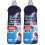 Finish Finish Dishwasher Rinse Aid Liquid Shine & Protect, Regular, Pack 2 1
