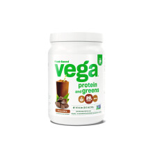 Vega Protein och Greens Proteinpulver, Choklad - 20g Växtbaserat Protein och Grönsaker, Vegansk, 1.2 lbs