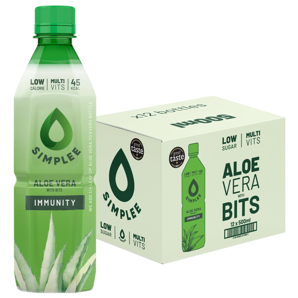 Simplee Aloe Aloe Vera Drink With Pulp 12 X 500Ml