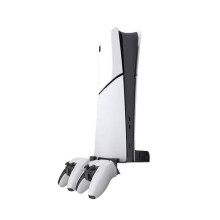 Suporte de Parede com Suporte para Controlador - Compatível com para As Edições Slim Digital e Disc