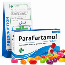 ParaFartamol Sweets, Fathers Day Gift for Him, Rude Funny Male Birthday Gift for