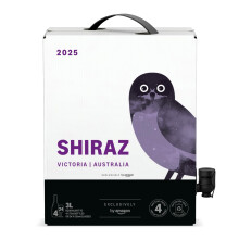 by Amazon Australian Shiraz, Red Wine, 3L Bag in a