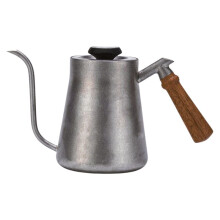 Handmatige Brouwketel met Houten Handvat, Smalle Mond, Filterkoffie, Handmatige Brouwketel A