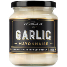 The Condiment Company Garlic Mayonnaise (300g Jar), Rich & Creamy