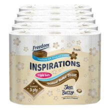 Freedom Inspirations Luxury 3Ply Toilet Roll