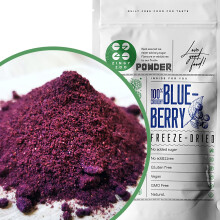 Freeze Dried Wild Blueberry Powder | 100% Vaccinium Myrtillus Pure Blueberries Fruit Milled to Bilberry Powder | Make Smoothies Bowls, Superfood Like
