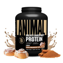 Animal Whey Isolate Eiwitpoeder - Ideaal voor Pre & Post Workout Spieropbouw en Herstel met Spijsverteringsenzymen