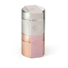 Hotel Chocolat - Pink and Classic Champagne Truffles Tin, 200 g -