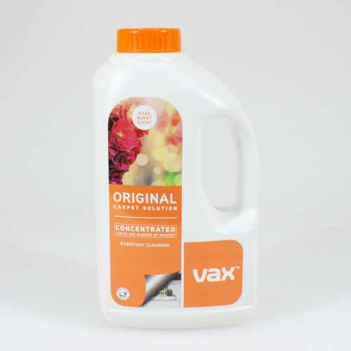 Vax Vax Original Carpet Washing Solution, Rose Burst Scent, 1L